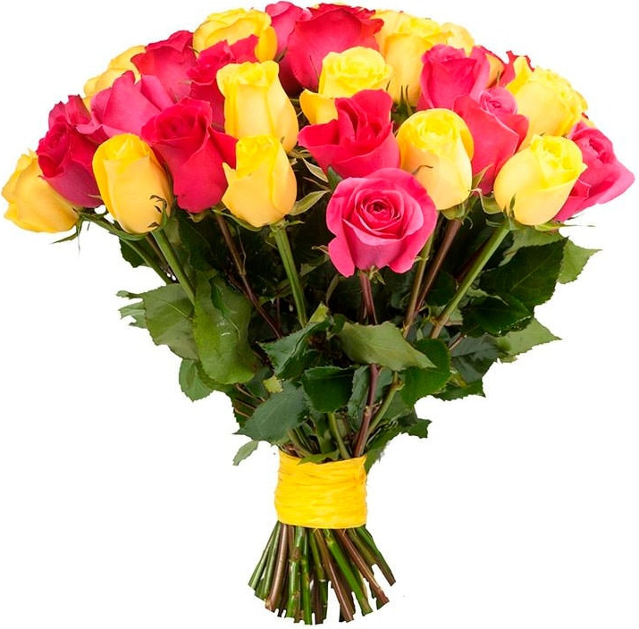 Розы Эквадор микс № 2 Розы Эквадор микс № 2